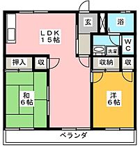 ＳＳコーポＶＥＬＡ  ｜ 愛知県新城市平井字西原（賃貸アパート2LDK・2階・52.95㎡） その2