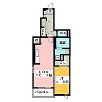 ｇｅｒｍｅｒ　I  ｜ 愛知県豊川市桜町２丁目（賃貸アパート1LDK・1階・40.25㎡） その2