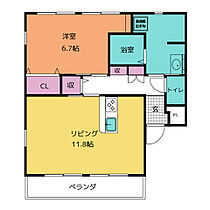 ファミールふじい  ｜ 愛知県豊川市諏訪２丁目（賃貸マンション1LDK・2階・49.34㎡） その2