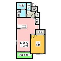 サニーヒルズ・ＴＲ　I  ｜ 愛知県新城市字札木（賃貸アパート1LDK・1階・45.82㎡） その2