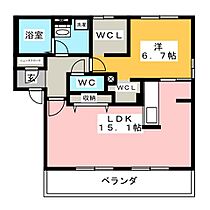 ディアスいなり　A棟  ｜ 愛知県豊川市新宿町１丁目（賃貸アパート1LDK・1階・60.71㎡） その2