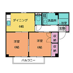 🉐敷金礼金0円！🉐コーポ倉屋敷