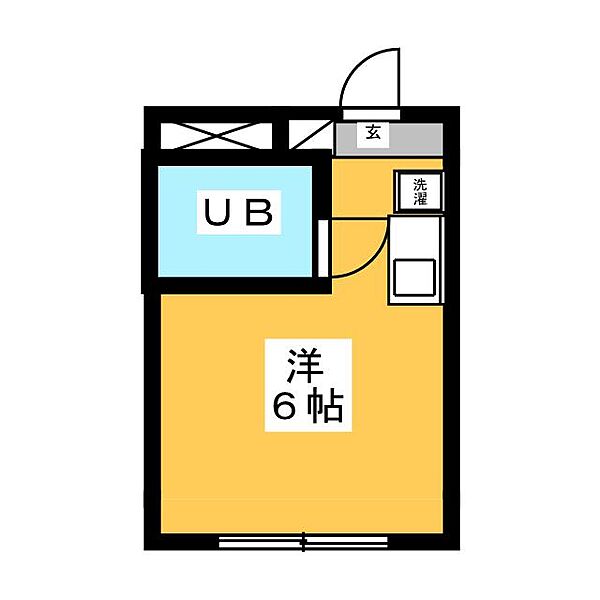 セザール豊田 ｜愛知県豊田市常盤町１丁目(賃貸マンション1R・4階・16.64㎡)の写真 その2