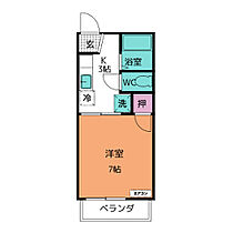 フォーブルスギ  ｜ 愛知県豊田市貝津町白坂（賃貸アパート1K・2階・21.18㎡） その2