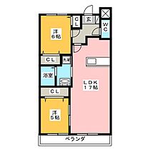 Ｃａｓａ　ｎｕｏｖａ　南平  ｜ 愛知県豊田市浄水町南平（賃貸マンション2LDK・4階・65.65㎡） その2