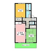 ファミール上条　Ｂ  ｜ 愛知県安城市上条町吹付（賃貸アパート2LDK・1階・50.38㎡） その2