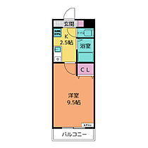 Ａ・Ｃｉｔｙ東新町  ｜ 愛知県安城市東新町（賃貸マンション1K・5階・26.10㎡） その2