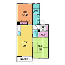 パセオ  ｜ 愛知県安城市井杭山町一本木（賃貸アパート2LDK・2階・47.82㎡） その2