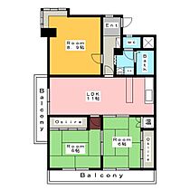 アップヒル野々山ビル（ＡＰ－ＨＩＬＬ野々山ビル）  ｜ 愛知県安城市美園町１丁目（賃貸マンション3LDK・5階・71.40㎡） その2