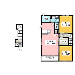 🉐敷金礼金0円！🉐ユートピア東山　Ｄ