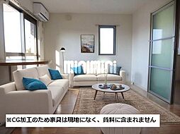 カサブランカ 2階1LDKのリビング/ダイニング