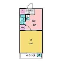 エクセル羽黒  ｜ 愛知県犬山市大字羽黒字桜海道（賃貸マンション1K・2階・25.90㎡） その2