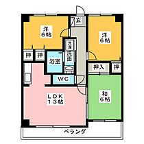 グランセーズ城西  ｜ 愛知県犬山市上坂町５丁目（賃貸マンション3LDK・4階・64.00㎡） その2