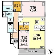 Peach field M 101 ｜ 愛知県犬山市大字五郎丸字前畑（賃貸アパート2LDK・1階・52.84㎡） その2