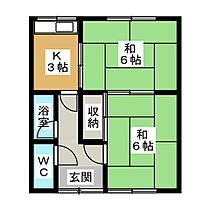 上野NEWハイム  ｜ 愛知県犬山市上野新町（賃貸一戸建2K・1階・34.02㎡） その2