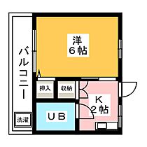 マルエ荘  ｜ 愛知県犬山市大字羽黒字子安（賃貸アパート1K・2階・17.60㎡） その2