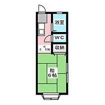 サンシティスズイＢ  ｜ 愛知県丹羽郡扶桑町大字柏森字中屋敷（賃貸アパート1K・2階・19.44㎡） その2