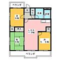 アベニールみやじま2階5.9万円
