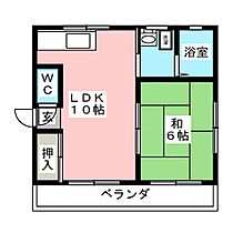 丸守ハイツII  ｜ 愛知県豊田市大林町１１丁目（賃貸アパート1LDK・2階・34.78㎡） その2