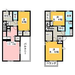 三河八橋駅 12.5万円