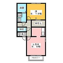 グリーンヒルズ吉原  ｜ 愛知県豊田市吉原町平池（賃貸アパート1LDK・2階・41.26㎡） その2