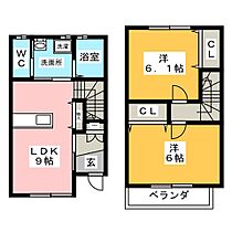 シーアイエス豊田瑞穂　Ｂ  ｜ 愛知県豊田市瑞穂町１丁目（賃貸アパート2LDK・1階・52.20㎡） その2