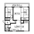 パビリオン平和A棟4階6.0万円