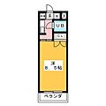 クラウン杉本C2階3.9万円