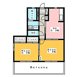 🉐敷金礼金0円！🉐エステートII　B