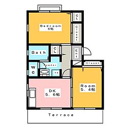 サンロード赤塚　Ｂ
