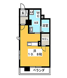L-KLASSE ワンルームの間取図画像