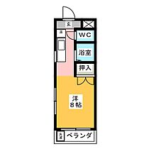 四季の里　五番館  ｜ 愛知県稲沢市小池２丁目（賃貸マンション1R・2階・19.38㎡） その2