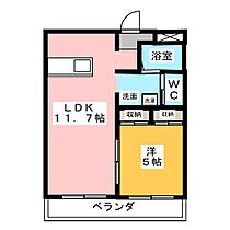 エクセレント  ｜ 愛知県稲沢市大塚北４丁目（賃貸マンション1LDK・5階・38.88㎡） その2