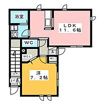 ＤＵＯ  ｜ 愛知県清須市花水木１丁目（賃貸マンション1LDK・1階・43.25㎡） その2