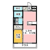 セジュール信長  ｜ 愛知県清須市土田３丁目（賃貸アパート1R・1階・33.40㎡） その2