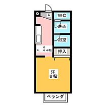 サープラスワン峰  ｜ 愛知県稲沢市大塚北１丁目（賃貸アパート1K・1階・28.00㎡） その2