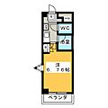 グレース国府宮5階3.8万円