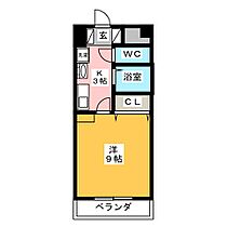 知立ガーデンパレス  ｜ 愛知県知立市牛田町コネハサマ（賃貸マンション1K・2階・26.56㎡） その2