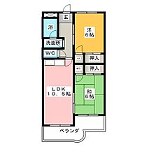 優貴マンション  ｜ 愛知県知立市南新地１丁目（賃貸マンション2LDK・1階・55.00㎡） その2