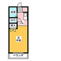 サンシャイン25  ｜ 愛知県東海市富貴ノ台３丁目（賃貸マンション1R・4階・26.40㎡） その2