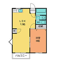 コーポ向田  ｜ 愛知県東海市名和町向田（賃貸アパート1LDK・1階・40.30㎡） その2