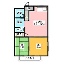 サンシャイン06  ｜ 愛知県東海市富貴ノ台２丁目（賃貸マンション2LDK・2階・56.70㎡） その2