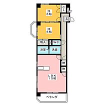 ＳＯＬＥ加木屋  ｜ 愛知県東海市加木屋町仲新田（賃貸マンション2LDK・4階・62.10㎡） その2