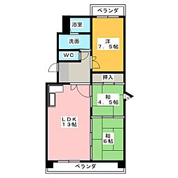 サンマンション 3LDKの間取図画像