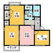 レインボーハイツＢ棟  ｜ 愛知県常滑市新田町３丁目（賃貸アパート3DK・2階・51.00㎡） その2