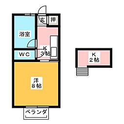 八幡新田駅 3.5万円