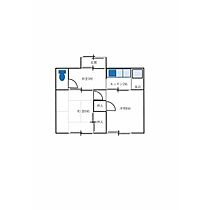 南大平地貸家西棟 1 ｜ 愛知県知多市八幡字南大平地84（賃貸テラスハウス2K・1階・37.15㎡） その2