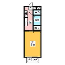 ジュネス啓和  ｜ 愛知県知多市つつじが丘３丁目（賃貸アパート1K・2階・25.38㎡） その2