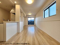 ジュネス　ＨＡＹＡＫＡＷＡ　III 201 2階2LDKのリビング/ダイニング