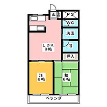 ウェーブ水越  ｜ 愛知県岩倉市昭和町３丁目（賃貸マンション2LDK・1階・49.23㎡） その2